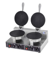 Snack Machines 220v/110v électrique design commercial crème glacée gaufrier cône machine automatique gaufrier cône fabricant