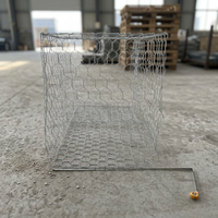 Gabions, paniers gabion, paniers en fil de fer galvanisé avec clôture en treillis métallique, produit de haute qualité