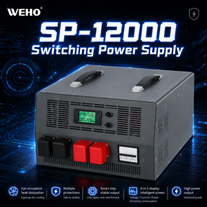 Fuente de Alimentación Ajustable CC/<span class=keywords><strong>CV</strong></span> SP-12000W 320A con RS485 Modbus y PFC Activo para Carga de Vehículos Eléctricos, Almacenamiento de Energía y Sistemas de Baterías Industriales - Product Image 1