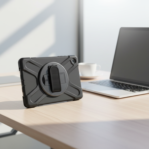 Custodia Protettiva Rigida Antiurto per <span class=keywords><strong>Samsung</strong></span> Tab A9 Plus con Rotazione a 360 Gradi e Tracolla - Product Image 2