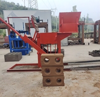 Petite machine de fabrication de briques multifonctionnelle pour la construction rapide