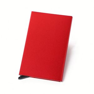 Porte-cartes bancaires anti-RFID automatique en alliage d'aluminium, étui de protection anti-scan pour cartes de crédit, pochette métallique pour cartes - Product Image 6