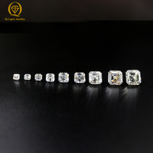เพชรเพาะเลี้ยงในห้องปฏิบัติการพร้อมใบรับรอง IGI เพชรสังเคราะห์ทรง Asscher สำหรับต่างหู แหวน และการทำเครื่องประดับงานแต่งงาน - Product Image 3