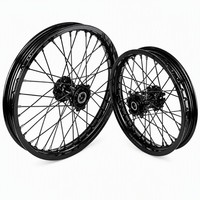 Ensemble de roues Arctic Leopard XE Pro S 17 pouces Supermoto pour moto électrique tout-terrain, moyeux en aluminium CNC, jantes à rayons en alliage, jeu de roues E-Bike Motard