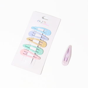 Bphne <span class=keywords><strong>Kids</strong></span> Buntes Haar Zubehör Emaille Bb Clip Oil Drop Snap Haars pange für Frauen Mädchen - Product Image 4
