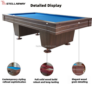 Tavolo da Biliardo Coreano STELLARWAY 8ft 9ft 10ft di Alta Qualità per Tornei, Tavolo da <span class=keywords><strong>Carambola</strong></span> a 3 Cuscinetti per Uso in Club - Product Image 3