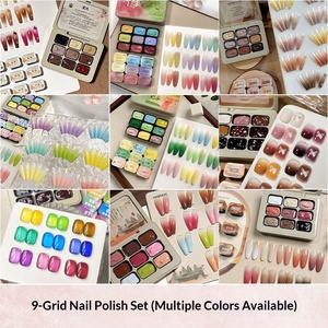 Ensemble <span class=keywords><strong>de</strong></span> vernis à ongles UV <span class=keywords><strong>de</strong></span> haute qualité à neuf <span class=keywords><strong>grilles</strong></span>, professionnel, à faire soi-même, pour salon, gel <span class=keywords><strong>de</strong></span> modelage, gel UV <span class=keywords><strong>de</strong></span> conception française - Product Image 2