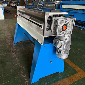 <span class=keywords><strong>Machine</strong></span> de pliage et de roulage de plaques en acier au carbone et en aluminium manuelle, <span class=keywords><strong>machine</strong></span> de formage à rouleaux, moteur 1,5 kW, longueur maximale 1300 mm, marque WinYing - Product Image 3
