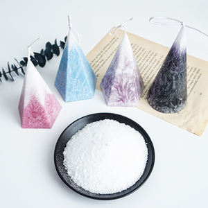 Prix usine petite cire de glace pour la fabrication de bougies grande <span class=keywords><strong>quantité</strong></span> de cire de fleur de glace <span class=keywords><strong>en</strong></span> vrac fournissant de la cire de glace fantaisie pour Noël - Product Image 1