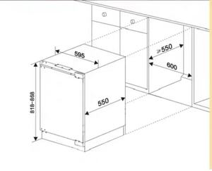 Mini congélateur 100L, petite capacité, réfrigérateurs encastrables pour la maison, réfrigérateurs intégrés sous le comptoir - Product Image 5