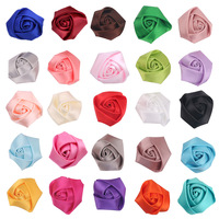 Aksesoris Corsage Kuncup Mawar 3D Buatan Tangan 4cm, Buket Pengantin DIY, Bunga Kecil Gaya Etnik Empat Musim