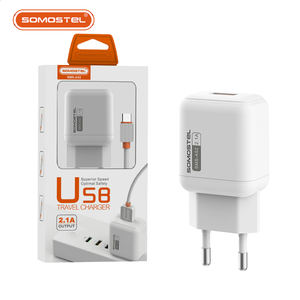 <span class=keywords><strong>Cargador</strong></span> de Pared para Teléfono Móvil Somostel <span class=keywords><strong>A52</strong></span> 2.4A con Cable Tipo-C, Adaptador de <span class=keywords><strong>Cargador</strong></span> de Teléfono Móvil con Cable Tipo-C - Product Image 3