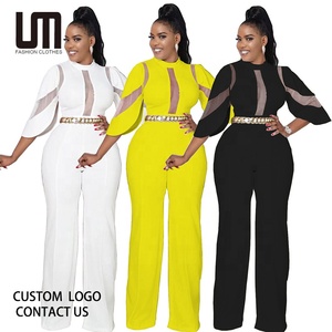 Liu Ming femmes Sexy maille Patchwork moulante body couleur salopette <span class=keywords><strong>combishort</strong></span> pour boîte <span class=keywords><strong>de</strong></span> nuit fête combinaison pour l'été - Product Image 1