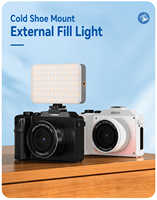 Cámara Digital sin Espejo Alibaba 8K con Video de Alta Definición, Sensor CCD y Espejos Frontales y Traseros para Selfies