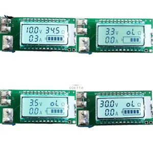 18650 26650 Lithium Battery Tester LCD Digital Test Backlight Voltage/Capacity/Current/Load Resistance Meter Power Bank