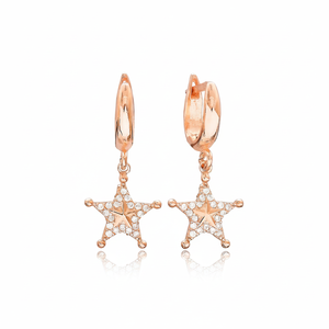 ต่างหูหิน CZ แวววาวหรูหราต่างหูเงินแบบห้อย925หรูหราขายส่ง - Product Image 2