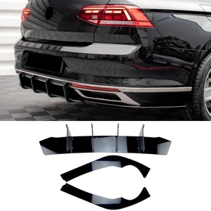 <b>For</b> VW Passat B8.5 2020+ Body Kit Rear Bumper Splitter Rear Bumper <b>Diffuser</b> Lip Spoiler Cover Apron <b>Car</b> Accessories - Product Image 2