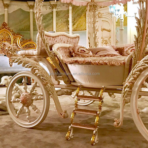 Pompoen Auto Ontwerp Kinderen Vervoer <span class=keywords><strong>Bed</strong></span> Met Kids Kleine Trappen Luxe Kinderen Meubels Gesneden Massief Houten <span class=keywords><strong>Bed</strong></span>