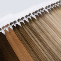 Estensioni per capelli ricci con punta piatta Yuanzhen all'ingrosso dalla fabbrica, doppia trama, cheratina russa, capelli umani