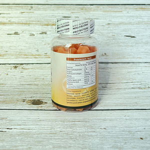 Tablet formunda turuncu lezzet bitkisel sağlık takviyesi içinde en iyi Anti-Aging cilt beyazlatma güçlendirici <span class=keywords><strong>C</strong></span> vitamini Gummies - Product Image 4