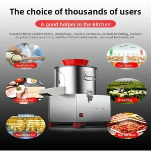 Robot culinaire <span class=keywords><strong>électrique</strong></span> en acier inoxydable 160W pour hacher <span class=keywords><strong>légumes</strong></span>, viande, piments et préparer des garnitures - Product Image 2