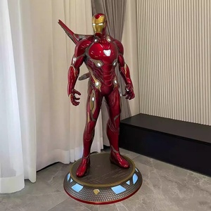 Décoration intérieure : Sculpture grandeur nature en FRP de <span class=keywords><strong>Iron</strong></span> <span class=keywords><strong>Man</strong></span> de <span class=keywords><strong>Marvel</strong></span> <span class=keywords><strong>Comics</strong></span> (1:1) pour centre commercial - Product Image 4