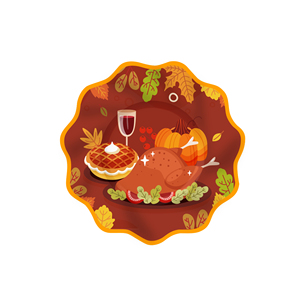 Juego de Decoración para Fiesta Temática de Hojas de Arce y Pavo de Acción de Gracias DAMAI, Incluye Platos, Vasos y Servilletas de Papel - Product Image 5