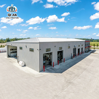 Structure en acier préfabriquée certifiée CE, entrepôt industriel sur mesure, bâtiment en acier, garage en structure métallique