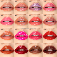 Gloss à lèvres végétalien longue tenue, brillant, transparent, hydratant, label privé, non transférable, holographique
