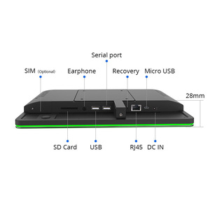 Wall Mount 10.1 inch Android Tablet PC hệ thống tự động hóa tuya màn hình cảm ứng PoE NFC RFID Wifi ZigBee Android <span class=keywords><strong>Linux</strong></span> Bảng điều chỉnh máy tính bảng - Product Image 5