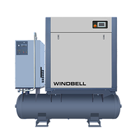 Top 10 Compresseurs à vis rotatifs Compresseur d'air à vis 10hp 7.5kw 22kw 15kw Compresseur d'air industriel silencieux tout-en-un