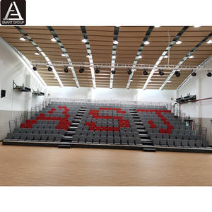 맞춤형 텔레스코픽 관람석 좌석 실내 나무 개폐식 표백제 트리뷴 시트 - Product Image 3