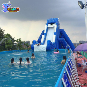 Customized Outdoor Large-Scale Game Flying Man <strong>Water</strong> <strong>Slide</strong> <strong>Inflatable</strong> <strong>Water</strong> <strong>Slide</strong> <strong>Water</strong> <strong>Slide</strong> With <strong>Pool</strong> - Product Image 2