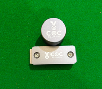 Porte-craie en métal COC haute performance, accessoires de billard