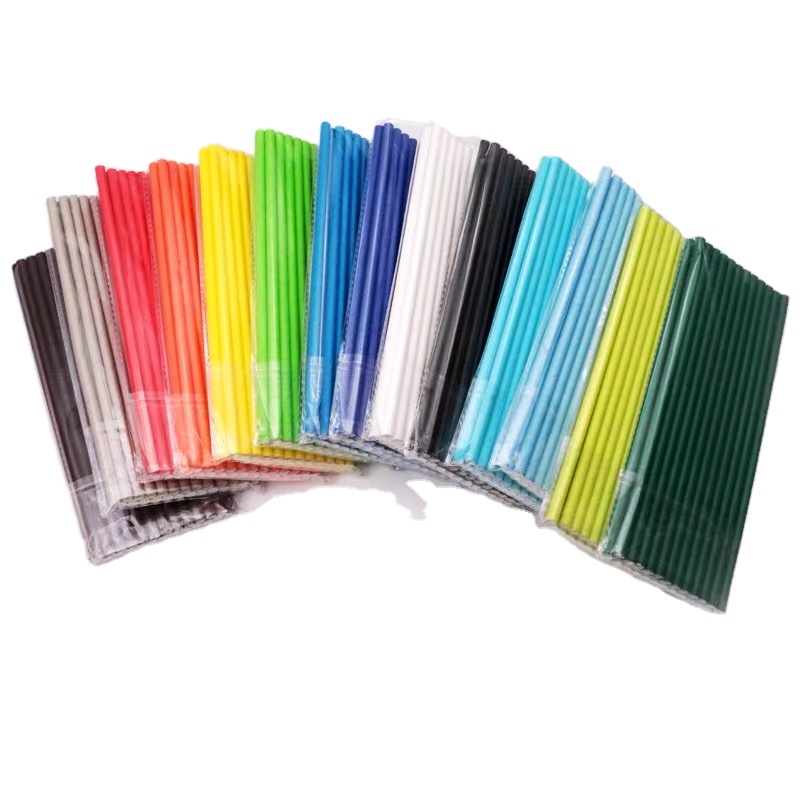 Custom Printed Paper Straraws Disposable Biodegradable Cheap Colorful Drinking Wholesale Paper Straw