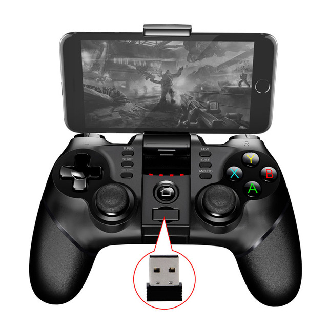 For Android Smartphone IOS IPEGA PG-9076 Wireless BT 2.4G Game Controller Gamepad for PC PS3 Game Joystick Handle