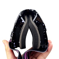 Lunettes de moto en gros, lunettes de motocross, lunettes de cyclisme et de ski, monture PC coupe-vent, verres photochromiques UV400, légères, demi-masque
