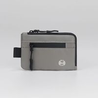 Porte-cartes RFID antivol en PU pour le voyage transfrontalier, porte-monnaie, porte-documents de voyage, étui à clés/portefeuille multifonctionnel en polyester
