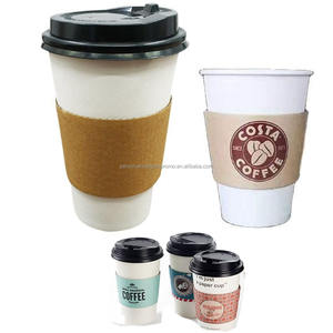 饮料架缠绕在12盎司至16盎司的杯子上，杯架马克杯包裹袖子 - Product Image 1