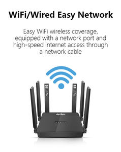 Router DNXT WR950 Nero 4G Wifi per Esterni e Casa ad Alta Velocità con 6 Antenne, Display a LED, 4 Porte LAN, Batteria da 5000mAh - <span class=keywords><strong>300Mbps</strong></span> - Product Image 6