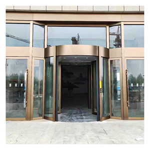 Ingresso Hotel <span class=keywords><strong>a</strong></span> due lembi <span class=keywords><strong>a</strong></span> tre lembi porta girevole Antomatic di lusso moderno - Product Image 4