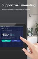 Domotique intelligente 10.1 pouces contrôle zigbee matière Android mural vesa capacitif tablette pc