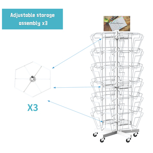 Customized <strong>Wire</strong> Pocket Pet <strong>Greeting</strong> <strong>Cards</strong> <strong>Rack</strong> Custom Calendar <strong>Display</strong> Stand 24 Pockets Dog <strong>Greeting</strong> <strong>Card</strong> <strong>Display</strong> <strong>Rack</strong> - Product Image 3