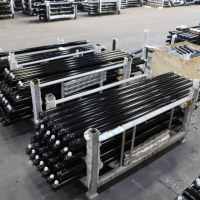 Vérin hydraulique simple effet Jiangxin pour chariot élévateur, tige de piston en acier traité de surface Durionise, course personnalisée (1500mm/500mm)