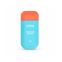 Emballage de flacon de crème solaire en plastique HDPE de 50 ml