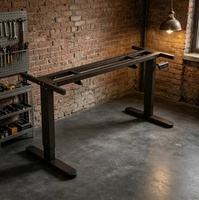 Base de bureau motorisée réglable en hauteur en acier laminé à froid, pied de bureau électrique pour table de bureau ergonomique