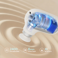 Mini Pistolet de Massage Portable Vibrateur pour Tissus Profonds, Taille Poche
