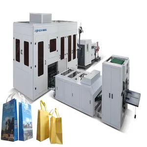 Beste Prijs Hoge Snelheid Gift Bags Machines Automatische Geweven Zak Making Machine