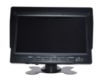 Camión pesado DVR Monitor 4 canales Pantalla de 7 pulgadas con 4 piezas AI BSD Kits de cámara CCTV Monitor de visión trasera Coche Autobús IR Noche