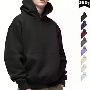 Vente en gros Athlétique Haute Qualité Hommes Oversize Respirant Coupe Décontractée Streetwear Pull en Coton Lourd Sweat à Capuche pour Hommes - Product Image 3
